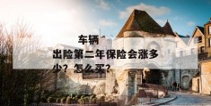 
       车辆出险第二年保险会涨多少？怎么买？
     