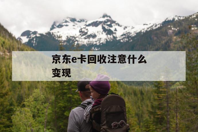 京东e卡回收注意什么变现 第1张 京东e卡回收注意什么变现 第1张