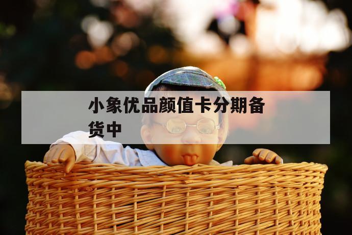 小象优品颜值卡分期备货中 第1张 小象优品颜值卡分期备货中 第1张