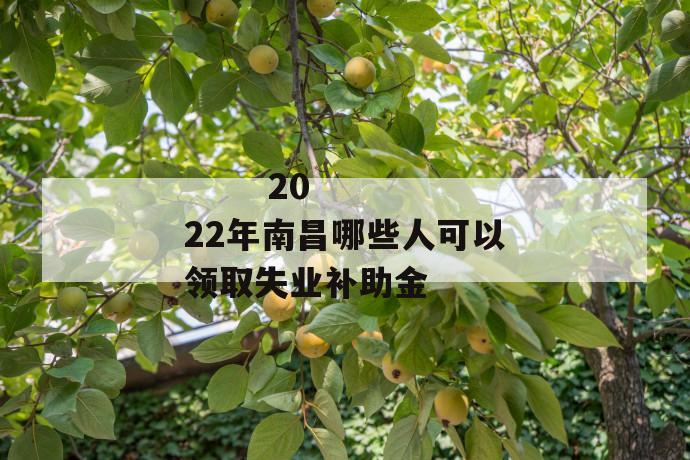 2022年南昌哪些人可以领取失业补助金
第1张
2022年南昌哪些人可以领取失业补助金
第1张