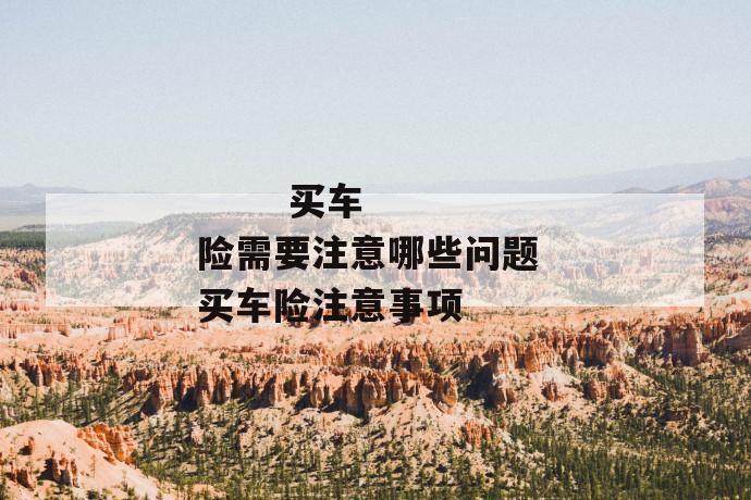 买车险需要注意哪些问题 买车险注意事项
第1张
买车险需要注意哪些问题 买车险注意事项
第1张