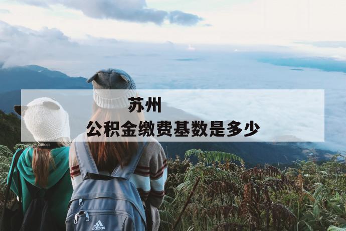 苏州公积金缴费基数是多少
第1张
苏州公积金缴费基数是多少
第1张