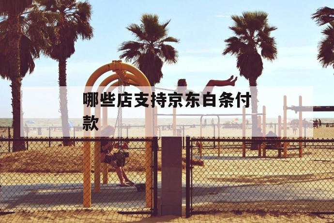 哪些店支持京东白条付款 第1张 哪些店支持京东白条付款 第1张