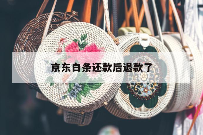 京东白条还款后退款了 第1张 京东白条还款后退款了 第1张