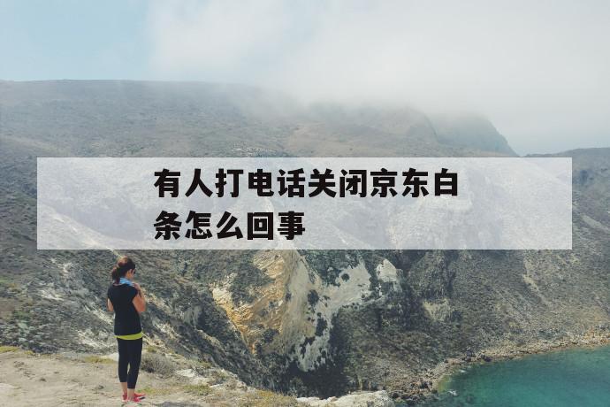 有人打电话关闭京东白条怎么回事 第1张 有人打电话关闭京东白条怎么回事 第1张
