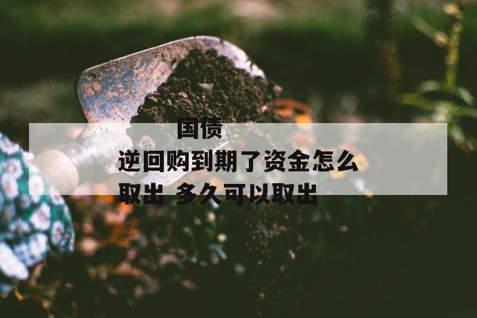 国债逆回购到期了资金怎么取出 多久可以取出
国债逆回购到期了资金怎么取出 多久可以取出