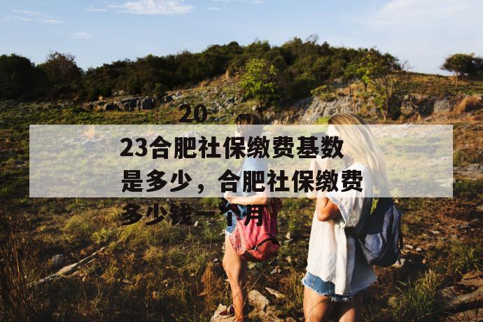 2023合肥社保缴费基数是多少,合肥社保缴费多少钱一个月
2023合肥社保缴费基数是多少,合肥社保缴费多少钱一个月