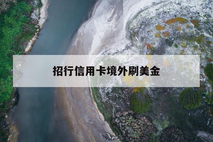 招行信用卡境外刷美金 第1张 招行信用卡境外刷美金 第1张